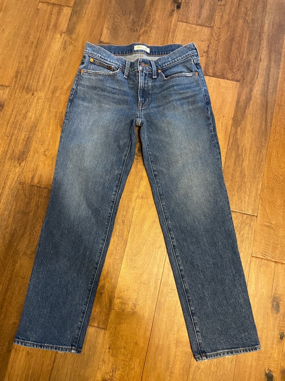 Madewell Low Rise Perfect Vintage Straight Jeans